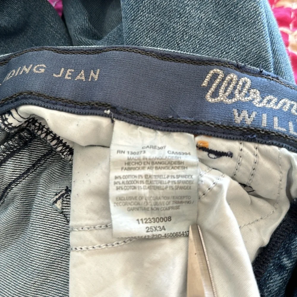 Wrangler Blue Straight Leg Jeans Classic‎ Denim